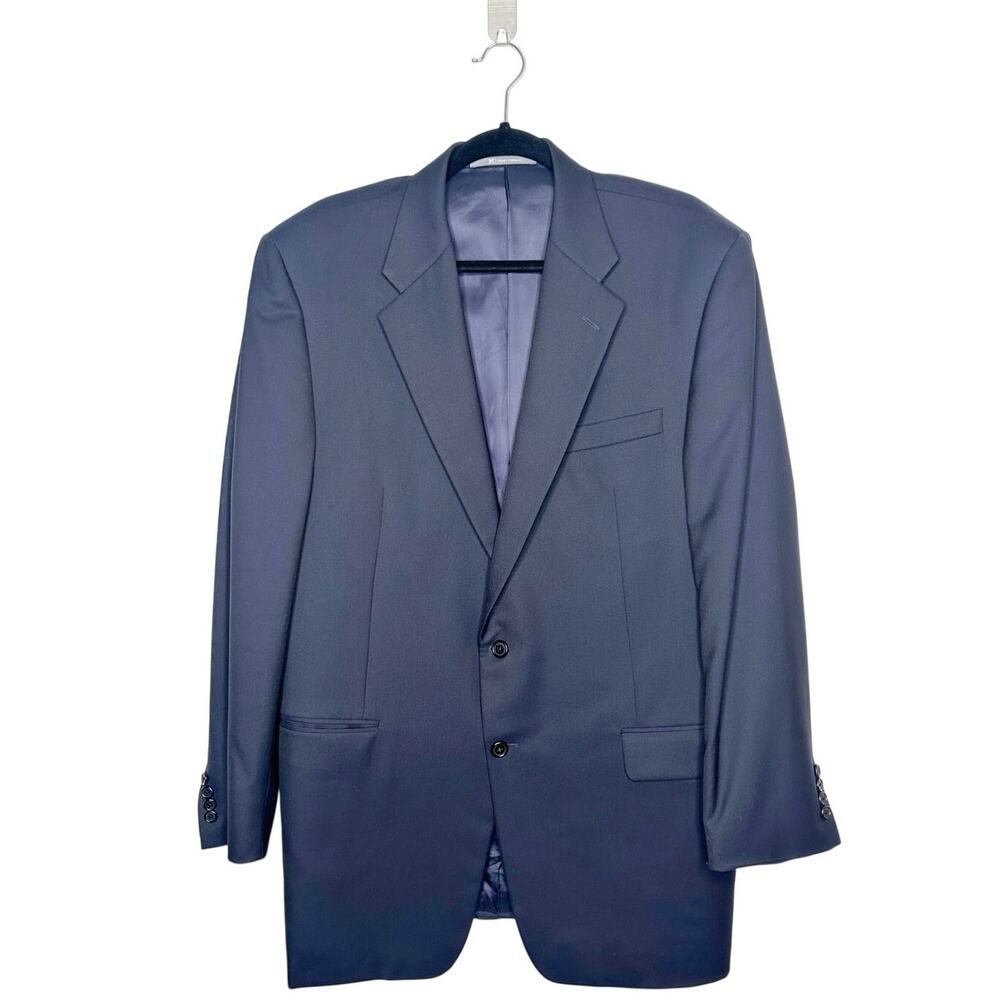 Hickey Freeman Loro Piana Sport Coat Men's Blue Size 46LG